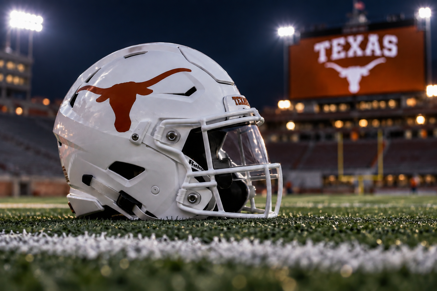 Texas Longhorns football helmet
