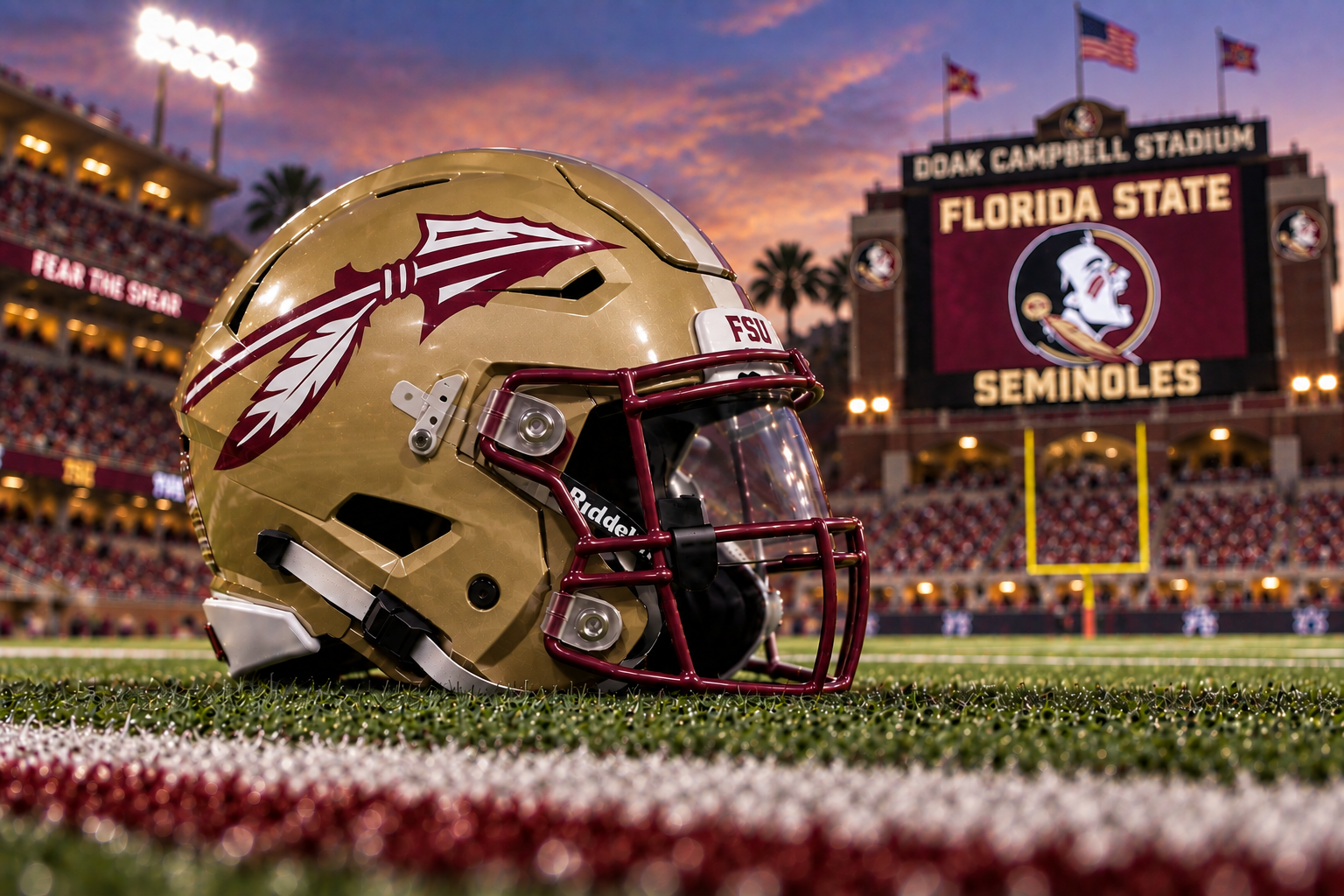Florida State Seminoles football helmet