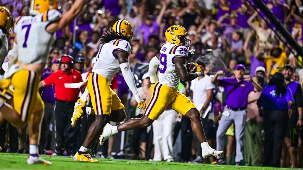 LSU DOMINATES CLEMSON IN LANE KIFFIN DEBUT
