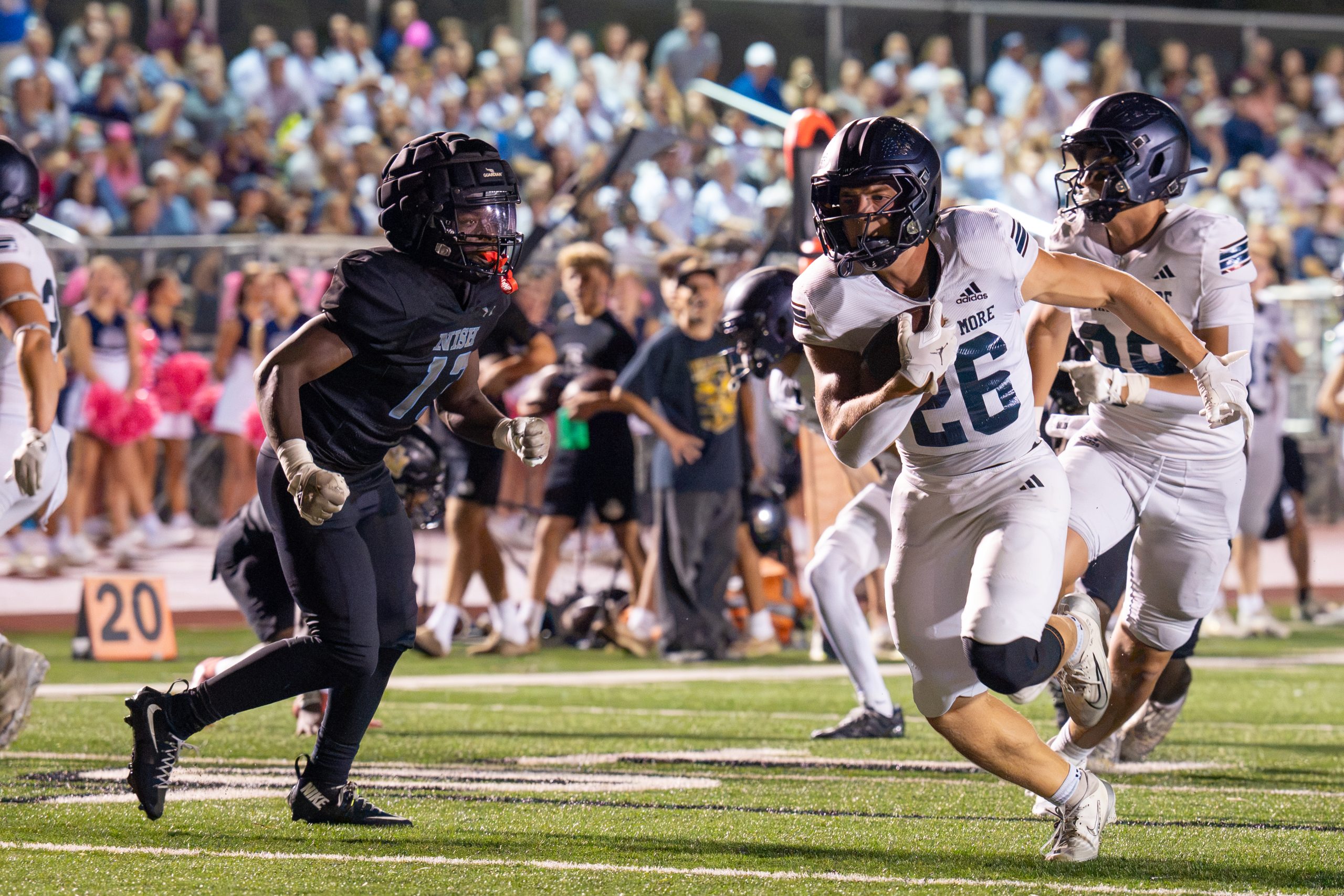 St. Thomas More Dominates New Iberia in District Football Showdown