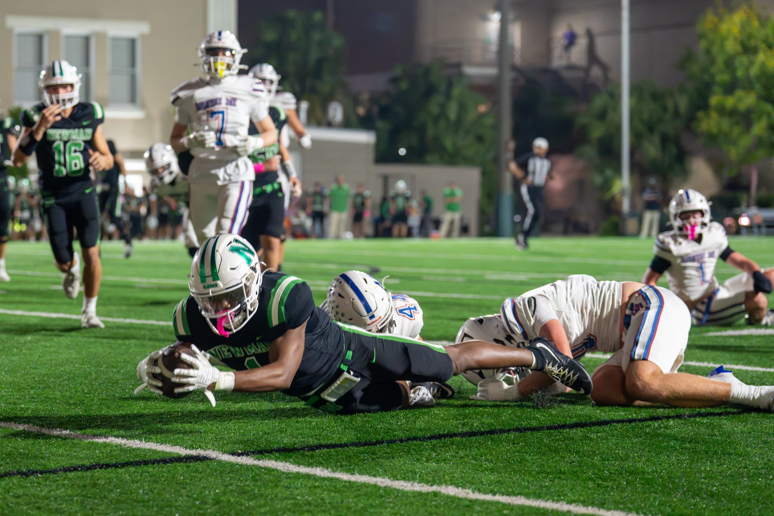Newman Survives Country Day Comeback to Remain Undefeated