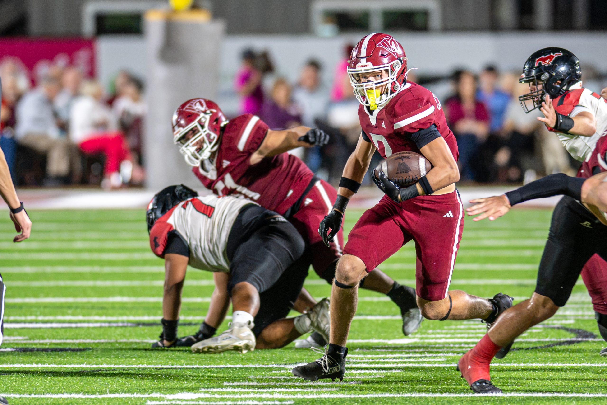 E.D. White Dominates Assumption 49-7 in Homecoming Showdown