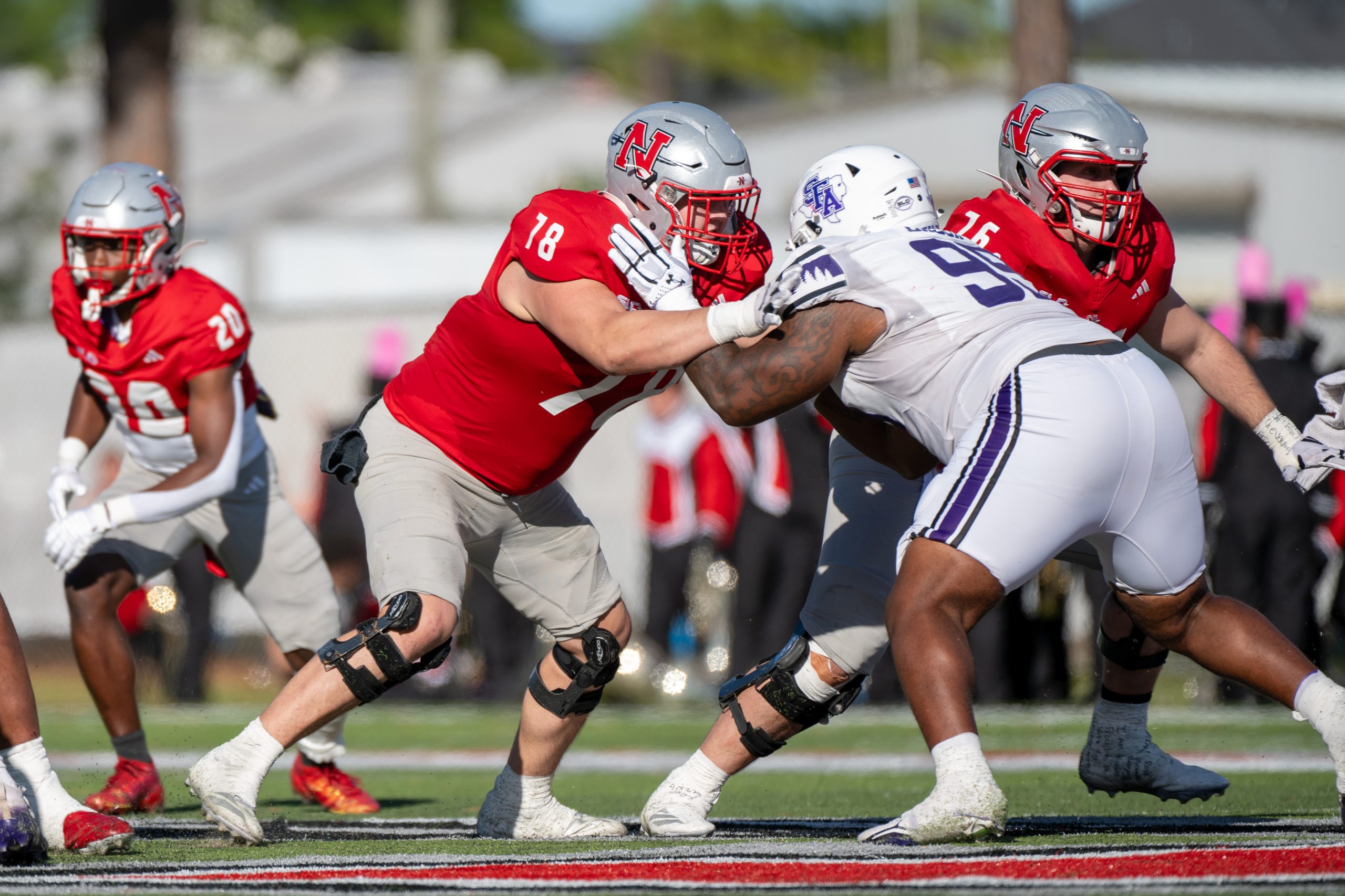 Stephen F. Austin Dominates Nicholls State in a 56-0 Shutout