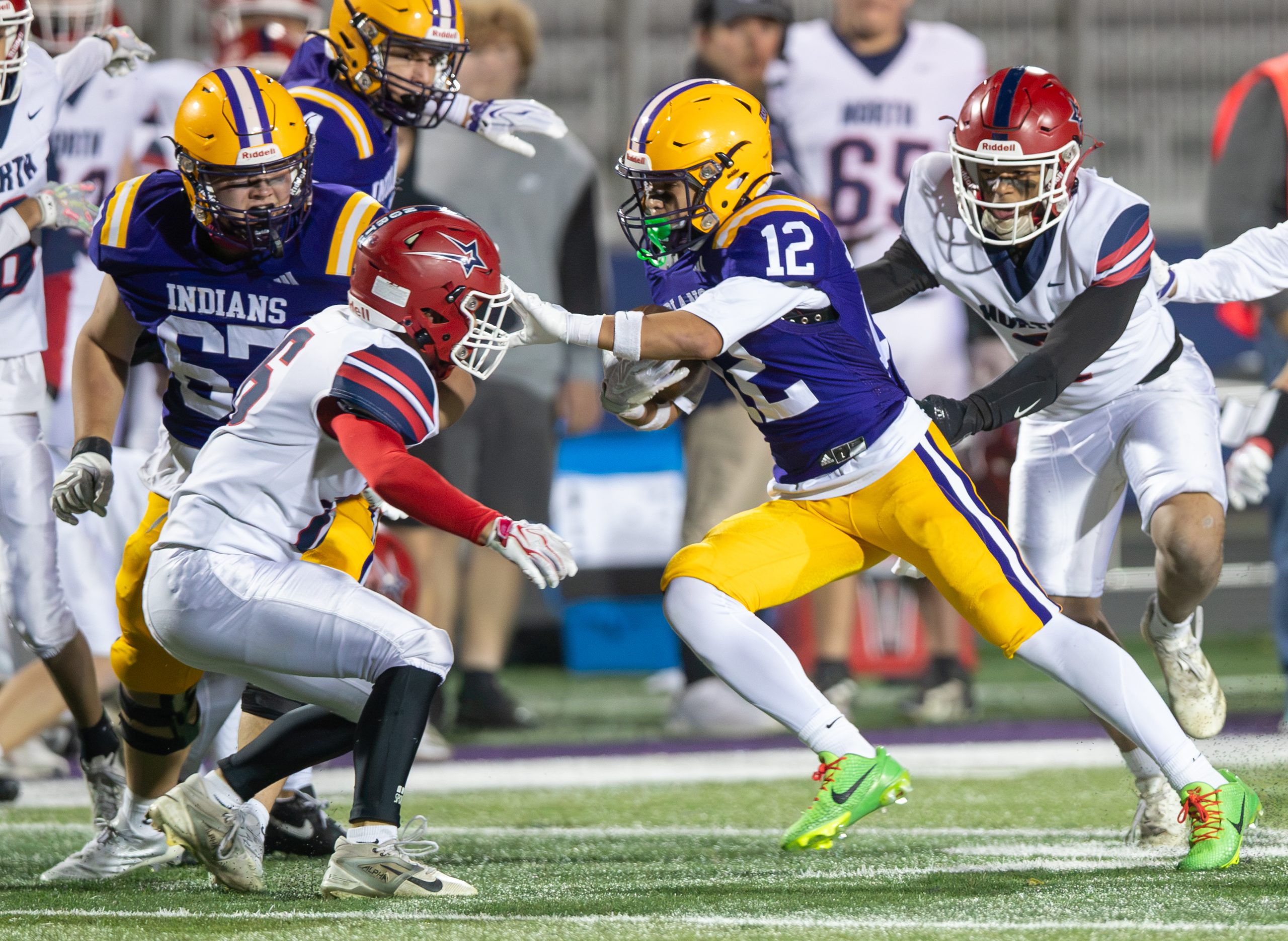 Amos, Freeman Power No. 6 Indianola Past Sioux City North, 38-7