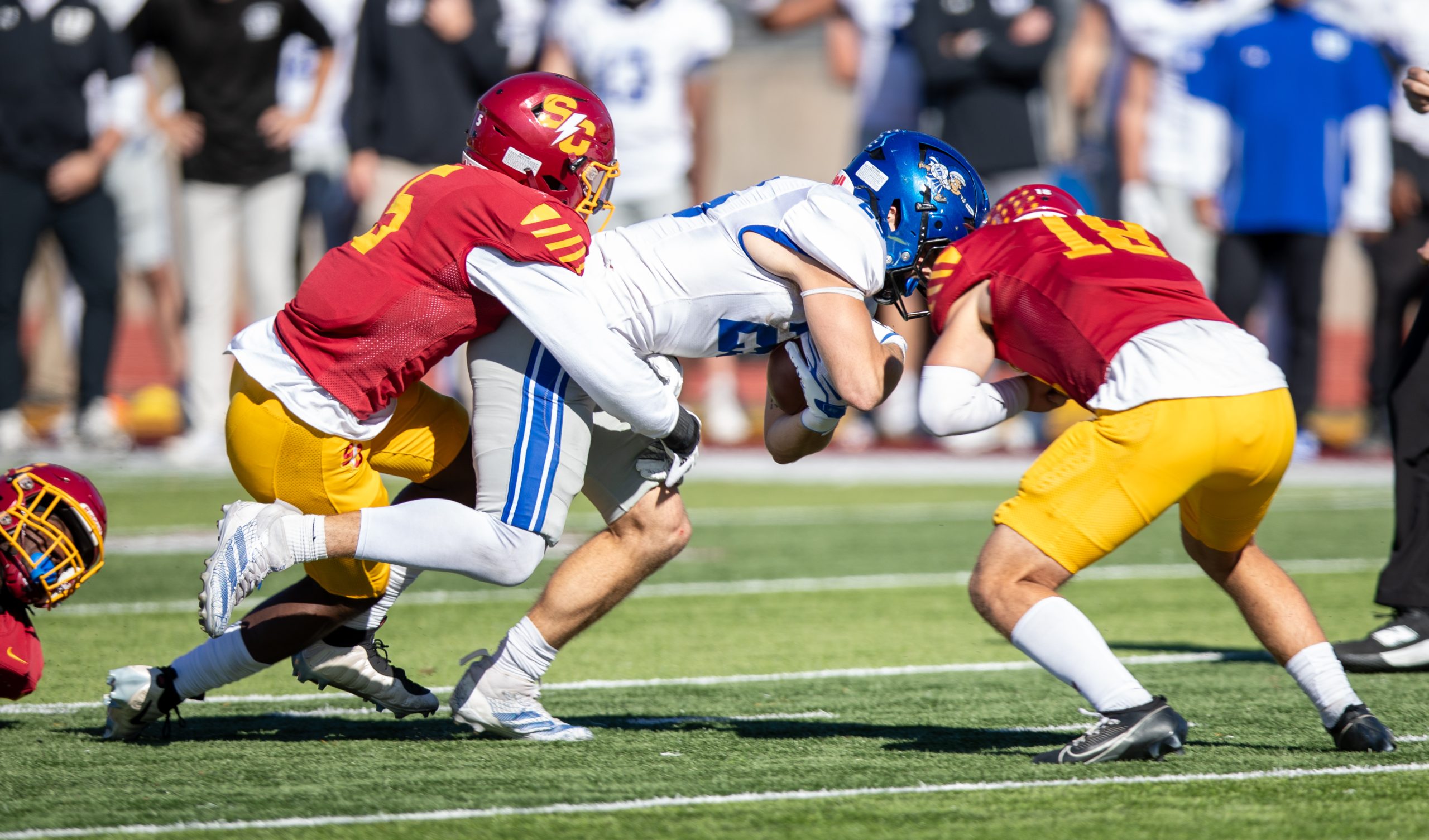 Spartans Surge Early, Topple Storm 56-27 to Remain Perfect in A-R-C Play
